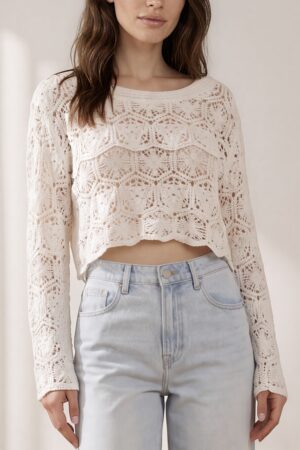 MAPP JEANS CROCHET NEULEPAITA