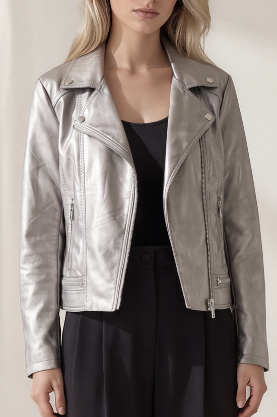EVERYDAY METALSILVER JACKET