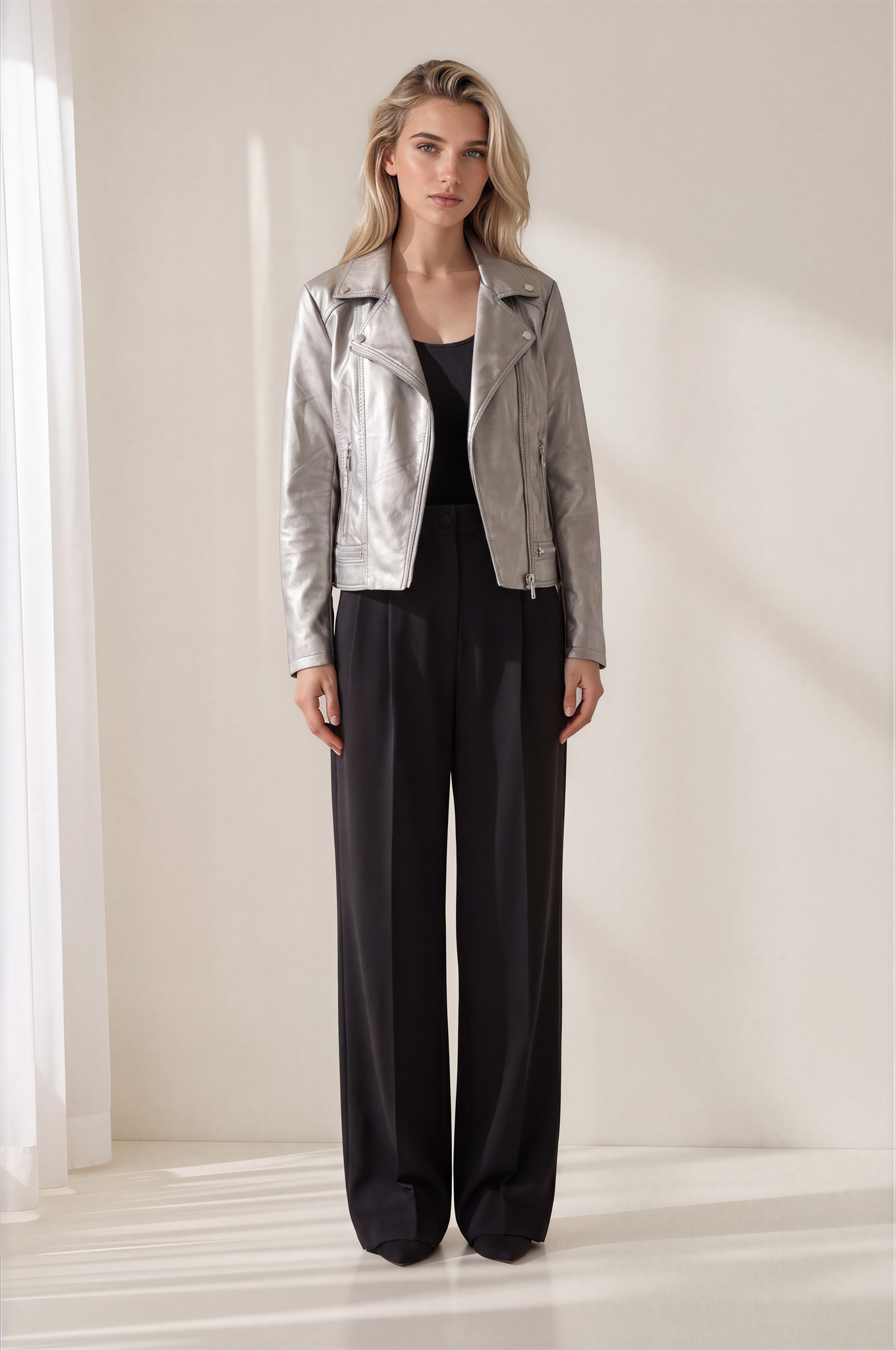 EVERYDAY METALSILVER JACKET - Image 2